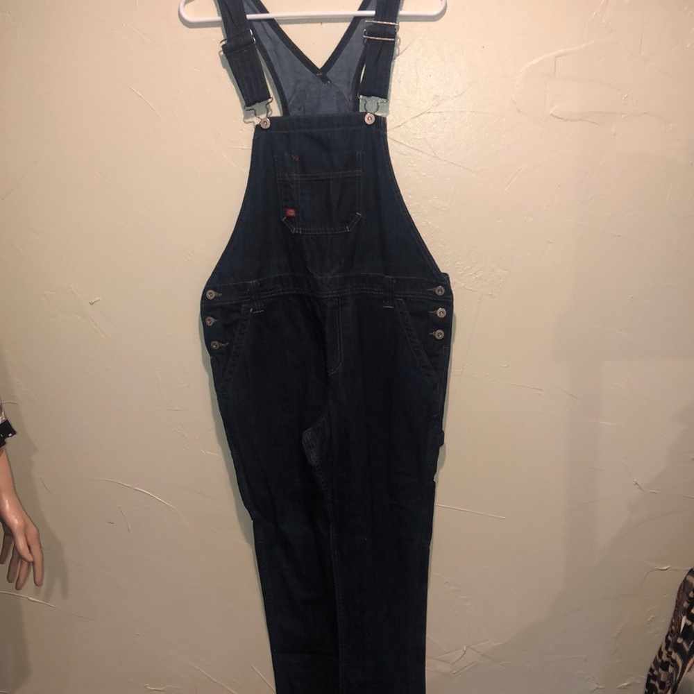 Dickies Dark Blue Denim Jumpsuit